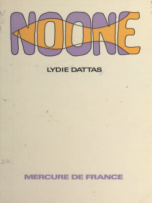 cover image of Noone